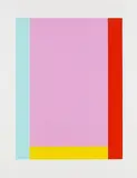 Imi Knoebel, Grace Kelly, 1990, The complete set of five screenprints in colours, on Schoellershammer smooth wove paper, the full sheets loose (as issued), all contained in the original grey cardboard portfolio with printed title