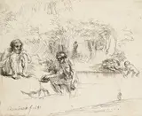 Rembrandt Harmensz van Rijn, Die badenden Männer