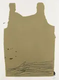 Antoni Tàpies, Aus: Aparicions, 1982, Etching in colours