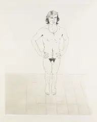 Peter by David Hockney, 1969, Radierung auf Velin, sold Oct 2007