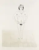 David Hockney, Peter, 1969, Radierung auf Velin