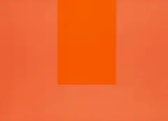 2 Bll.: Ohne Titel by Imi Knoebel, 1997, Silkscreen in colours, sold Oct 2007