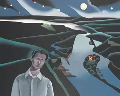 Jan Schüler, Rolandseck, 1993, Oil on canvas