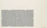 Casa Cornu (First version) by Frank Stella, 1969, Lithograph, sold Oct 2007