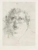 Horst Janssen, Selbst - Pinkus Plakat