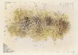Antoni Tàpies, Gris et marron, 1975, Etching in colours