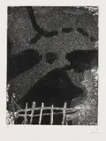Antoni Tàpies, Aus: La clau del foc, 1973, Etching in colours