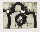 Emil Schumacher, Komposition 5, 1975, Etching and aquatint
