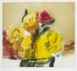 Klaus Fußmann, Blumen aus drei Jahreszeiten, 1996, Etching and aquatint