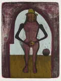 Femme au collant rose by Rufino Tamayo, 1969, Lithograph in colours, sold Oct 2007