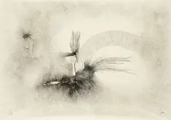 Fred Deux, Komposition, 1961, Pen and ink drawing