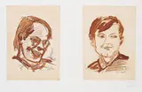 Georg Baselitz, Doppelporträt Heiner Friedrich und Fritz Dahlem