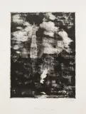 Emil Nolde, Hamburg, Katharinenkirche, 1910, Etching
