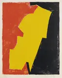 Serge Poliakoff, Composition rouge, jaune et noire