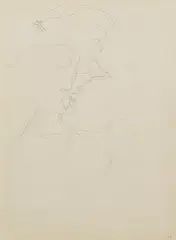 Le Baiser by Salvador Dalí, 1960, Pencil drawing, sold Oct 2007