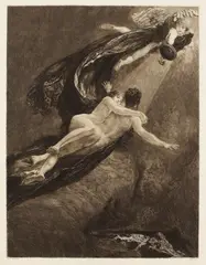 Eine Liebe - Opus X by Max Klinger, 1887, Etching, sold Oct 2007
