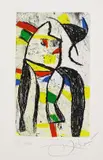 Joan Miró, Ruban, 1981, Etching