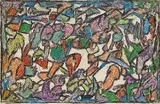 Adolf Hölzel, Lichter Dschungel, 1930, Pastel