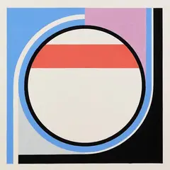 Ohne Titel by Walter Dexel, 1969, Tempera, sold Oct 2007
