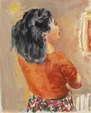 Pierre Bonnard, Jeune fille vue de dos, 1942, Lithograph in colours