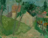 André Lanskoy, Paysage au maisons