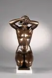 Arno Breker, Sinnende, 1980, Bronze