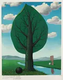La Géante by René Magritte, 1967, Offset lithograph in colours, sold Oct 2007