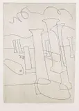 Ben Nicholson, Palaestra, 1967, Etching