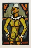 Georges Rouault, Tristes Os, 1934, Etching and aquatint in colours