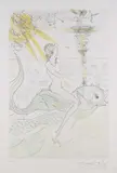 2 Bll.: Triomphe de Vénus. Sirène au dauphin by Salvador Dalí, 1971, Drypoint, sold Oct 2007