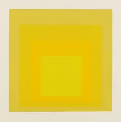 K G by Josef Albers, 1966, Silkscreen in colours, sold Oct 2007
