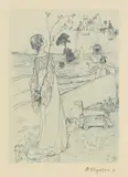 Heinrich Vogeler, Märchen (Die Hirtin)