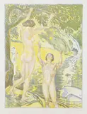 L. von Hofmann, Reife Früchte, 1916, Lithograph in colours