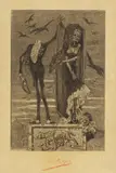 Félicien Rops, Le vice suprême, 1884, Etching and aquatint