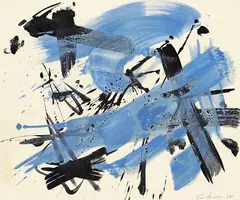 Fred Thieler, Ohne Titel, 1955, Gouache