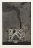 Friedrich Meckseper, Musikschiff, 1956, Aquatint