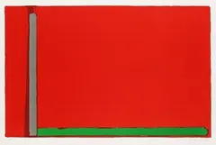 Komposition by John Hoyland, 1968, Lithograph in colours, sold Sep 2007