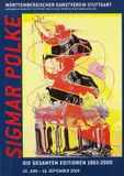 Plakat: Die gesamten Editionen by Sigmar Polke, Offset in colours, sold Sep 2007