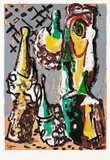 Markus Lüpertz, Vulgärer Besuch, 1983, Drypoint