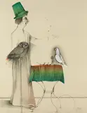 Bruno Bruni, Magic Afternoon, 1981, Lithograph in colours