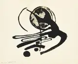 Fritz Winter, Abstrakte Komposition, 1950, Silkscreen