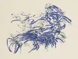 Hann Trier, 2 Bll.: Ohne Titel, 1963, Lithograph in colours
