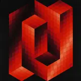 Abstrakte Komposition by Victor Vasarely, 1970, Silkscreen in colours, sold Sep 2007