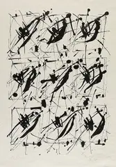 Herbert Schneider, Ohne Titel, 1964, Lithograph
