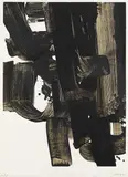 Lithographie nº 20a by Pierre Soulages, 1969, Lithograph in colours, sold Jul 2007