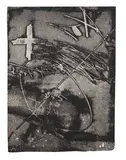 Antoni Tàpies, Ohne Titel, 1975, Etching and aquatint