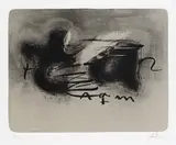 Antoni Tàpies, Ohne Titel (Erinnerungen), 1988, Etching and aquatint