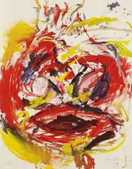 ES by Hartwig Ebersbach, 1986, Mixed media, sold Jul 2007