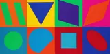 Komposition by Victor Vasarely, 1967, Silkscreen in colours, sold Jul 2007