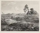 Eugen Napoleon Neureuther, Olympia, 1843, Etching